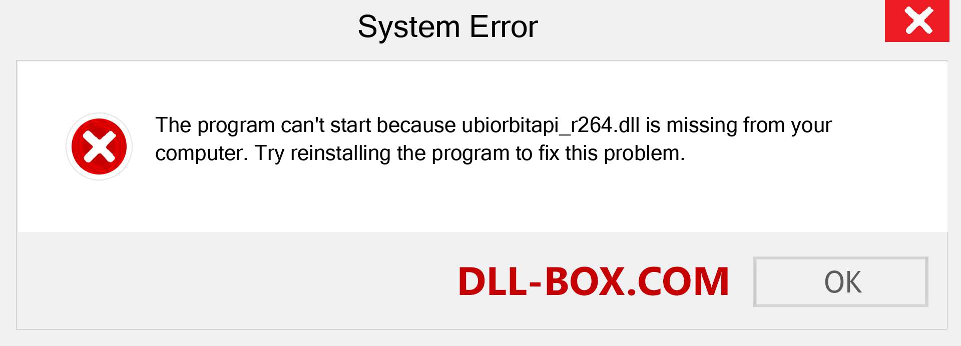  ubiorbitapi_r264.dll file is missing?. Download for Windows 7, 8, 10 - Fix  ubiorbitapi_r264 dll Missing Error on Windows, photos, images